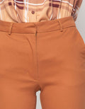 Geela Slim Fit Pants Brick