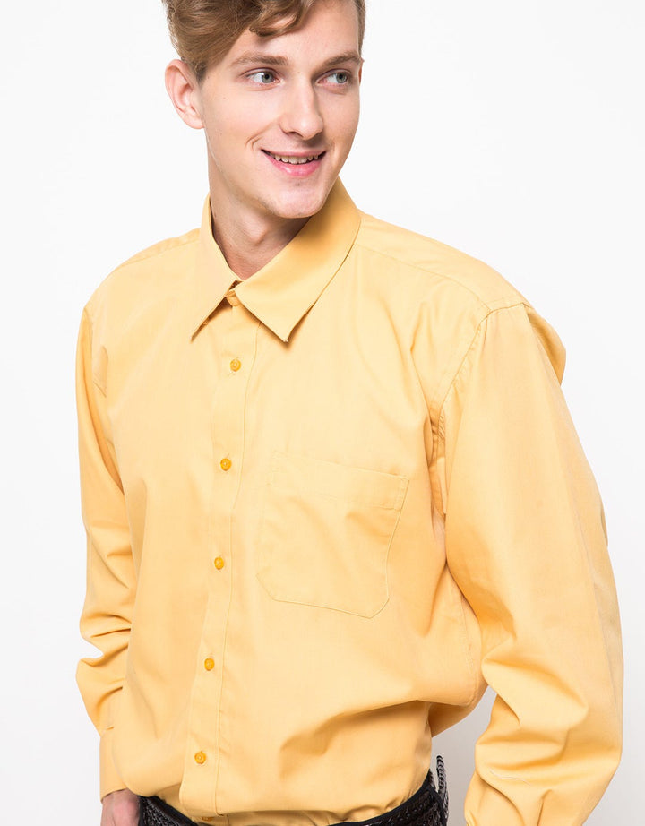 Gianni VIsentin Men's Long Sleeve Reg-Fitted Shirt