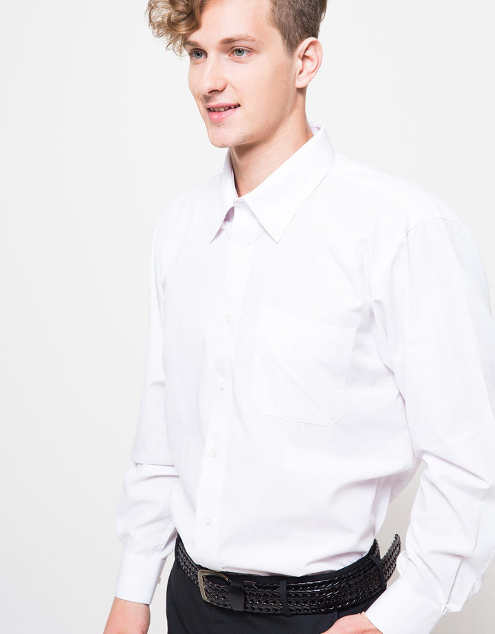 Gianni VIsentin Men's Long Sleeve Reg-Fitted Shirt