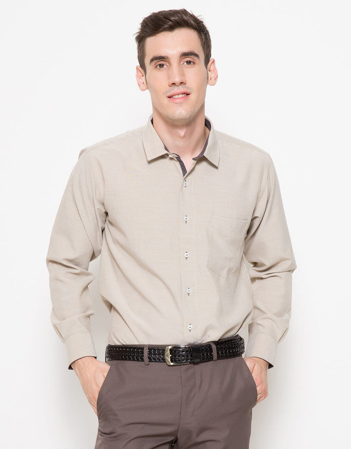 Gianni Visentin Regular Plain LS Shirt