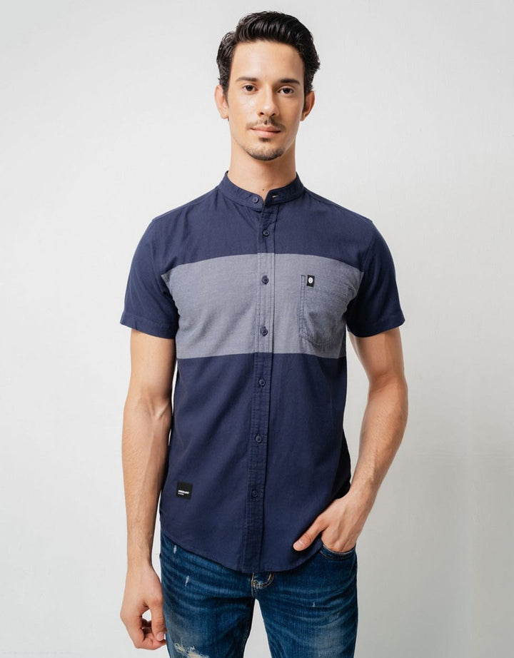 GREENLIGHT Kemeja Print Middle Stripe