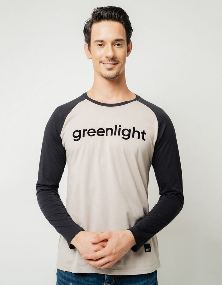 GREENLIGHT T-shirt Raglan Print Brand