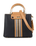 EN-JI By Palomino Estes Handbag Stripes