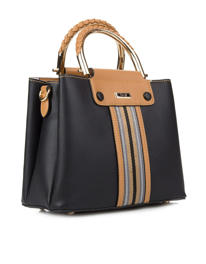EN-JI By Palomino Estes Handbag Stripes