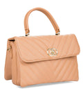 Fladeo Tas Stitching Look Handbag