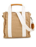 TWO TONE HANDBAG