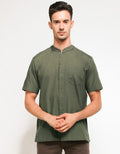 Hassenda Baju Koko Polos Lengan Pendek