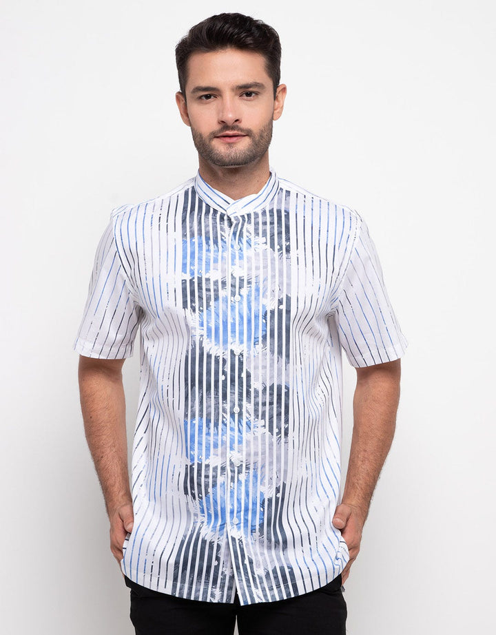Hassenda Baju Koko Full Stripe