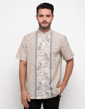 Hassenda Baju Koko Print Flowe Leaf
