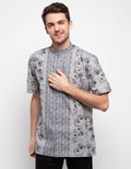Hassenda Baju Koko Elegan Full Print