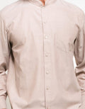 Hassenda Baju Koko Polos Lengan Panjang