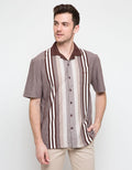 Hassenda Kemeja Print Stripes