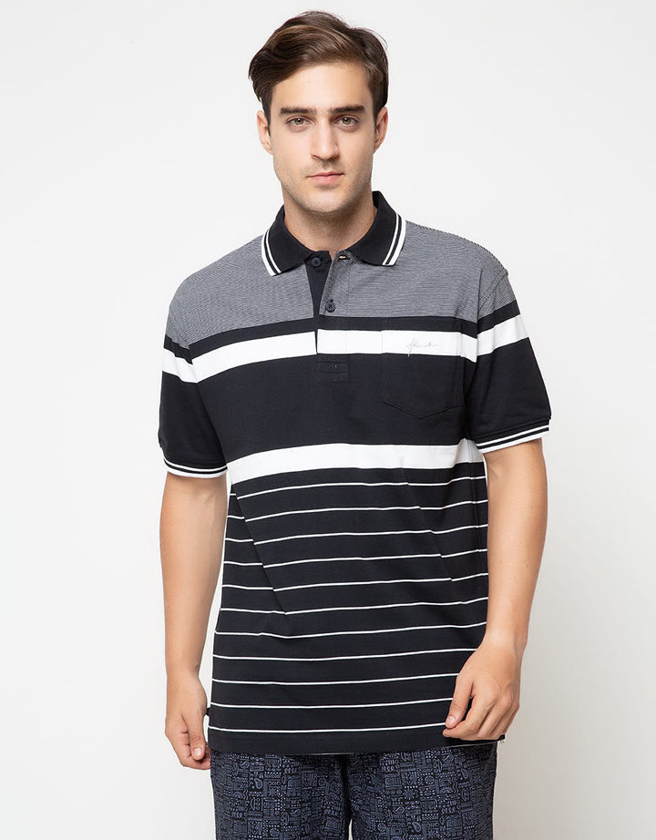 Hassenda Polo Shirt Neck Stripe