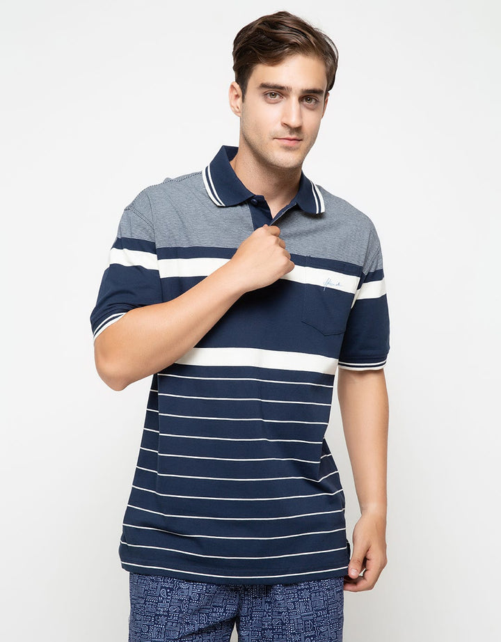 Hassenda Polo Shirt Neck Stripe