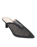 Peter Keiza Sepatu Heels Detail Wide Diamante Strap