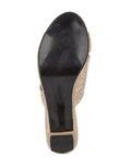 Peter Keiza Glittery Circle Heels Sandals