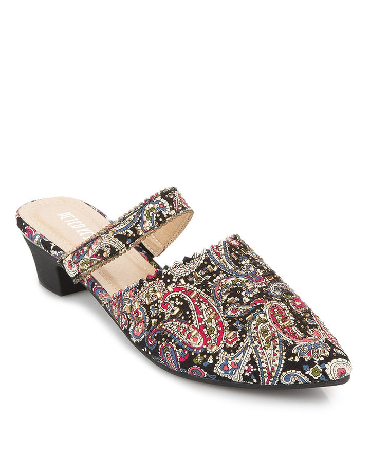 Peter Keiza Sepatu Heels Detail Diamante