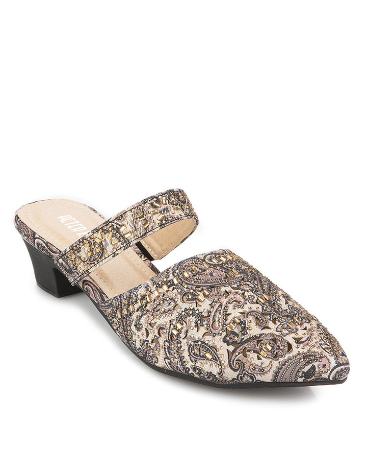 Peter Keiza Sepatu Heels Detail Diamante