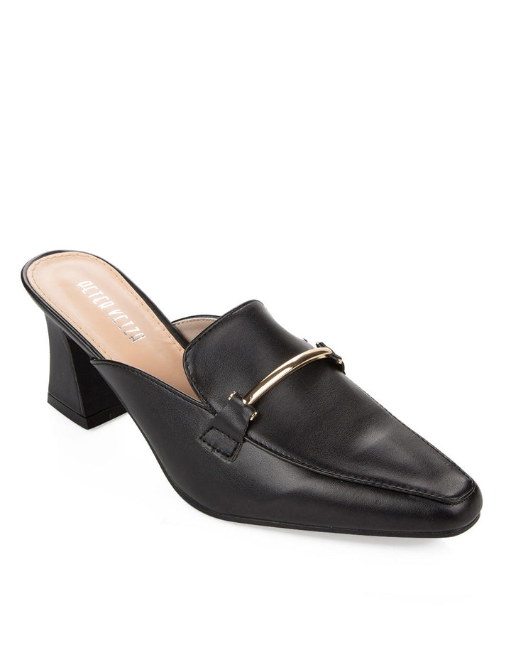 Peter Keiza Sepatu Heels Detail Metal Strap