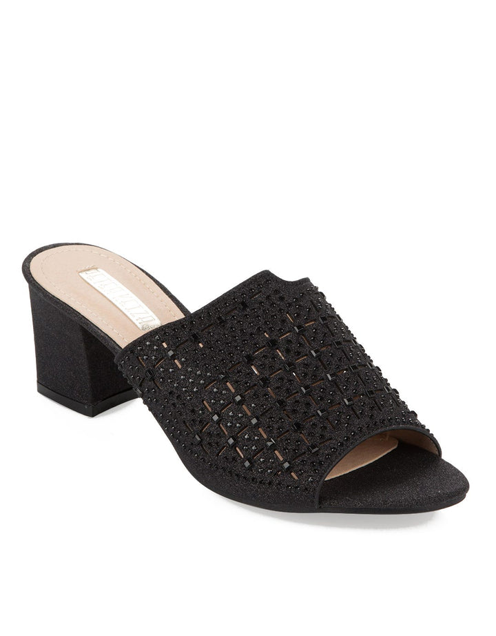 Peter Keiza Sepatu Heels Detail Square Cutting Strap