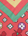 My Hijab Flower Square Satin Pashmina