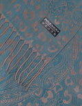 Hijabku Motif Rintik Air Kontras Pashmina