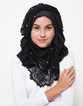 Hijabku Pashmina Detail Renda Pinggir