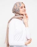 Hijabku Pashmina Batik Daun