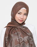 Hijabku Pashmina Print Batik Labirin