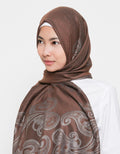 Hijabku Pashmina Print Batik Labirin