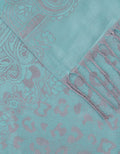 Hijabku Motif Rintik Air Kontras Pashmina