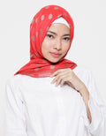Hijabku Pashmina Print Polkadot