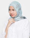 Hijabku Pashmina Print Batik Labirin
