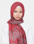 Hijabku Pashmina Print Batik Labirin