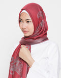 Hijabku Pashmina Print Batik Labirin