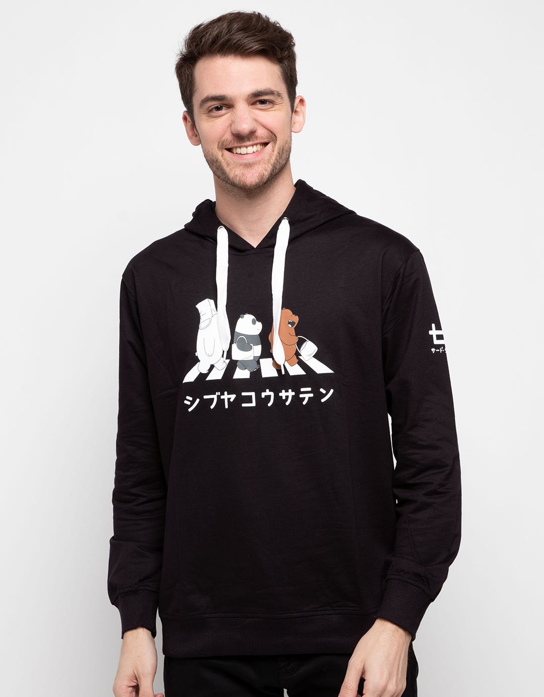 Third Day Co Hoodies Crossing Sweater Men's We Bare Bears