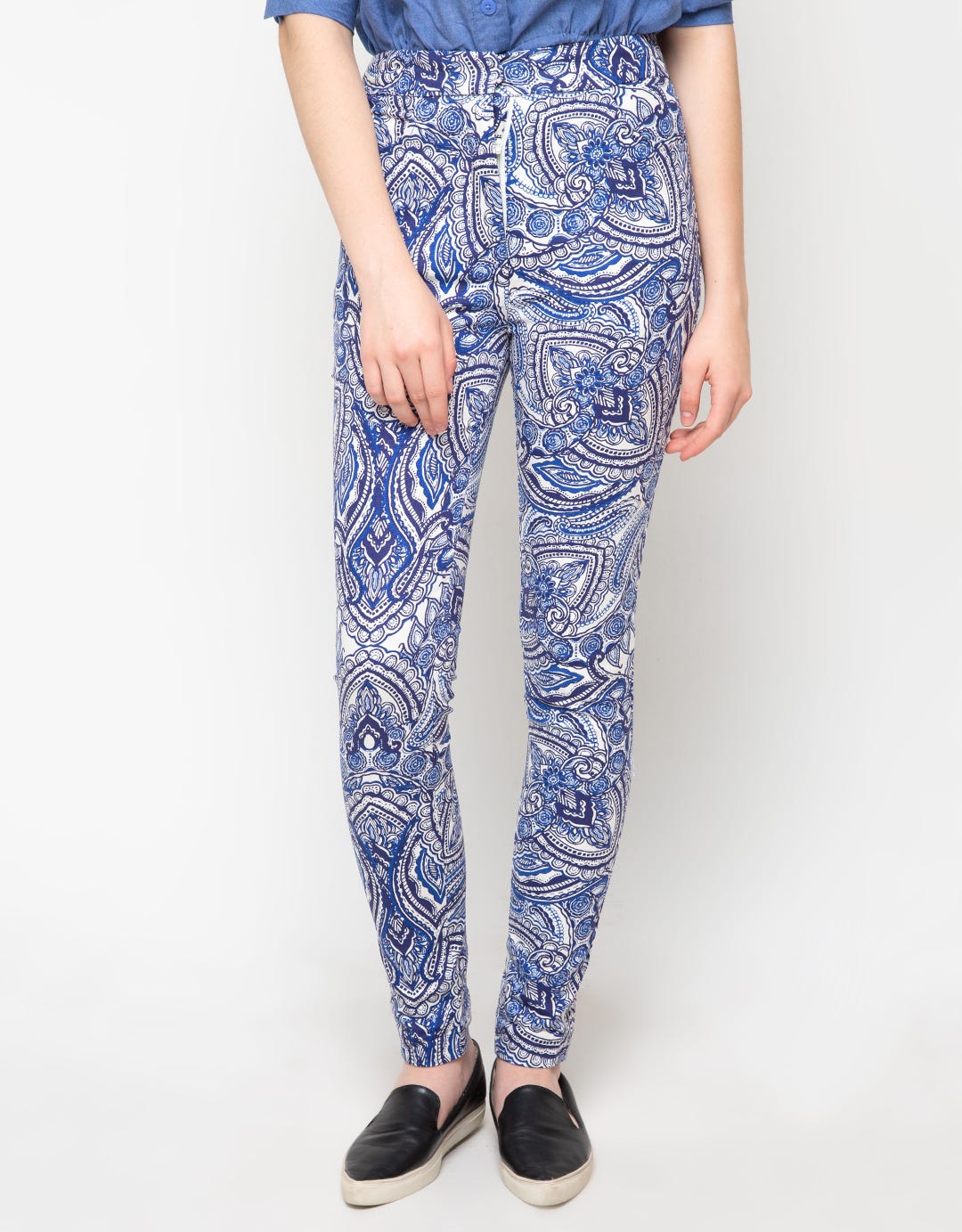 Hope Basic Pencil Pants Printed 2