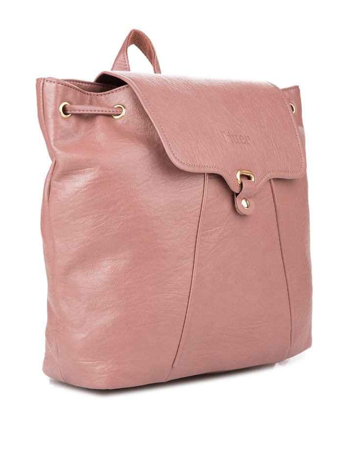 Huer Demma Flap Backpack Button
