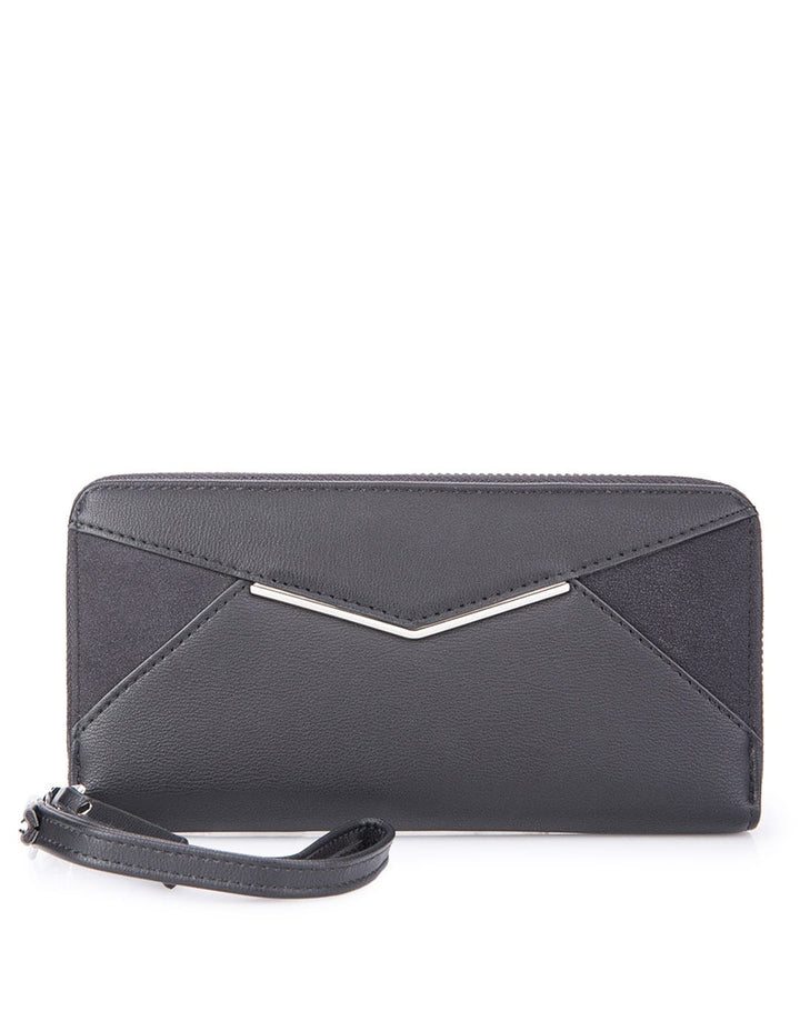 Huer Festa One Zipper Wallet With Wristlet