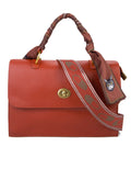Huer Finity Flap Satchel Bag