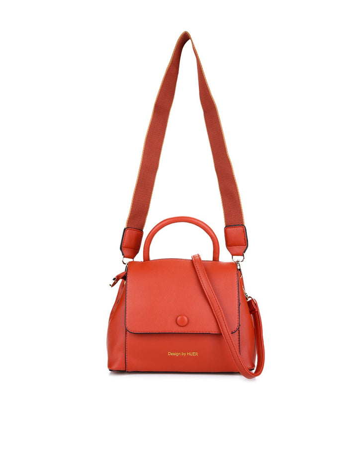 Huer Gevala Satchel Bag With 2 Interchangeable Strap