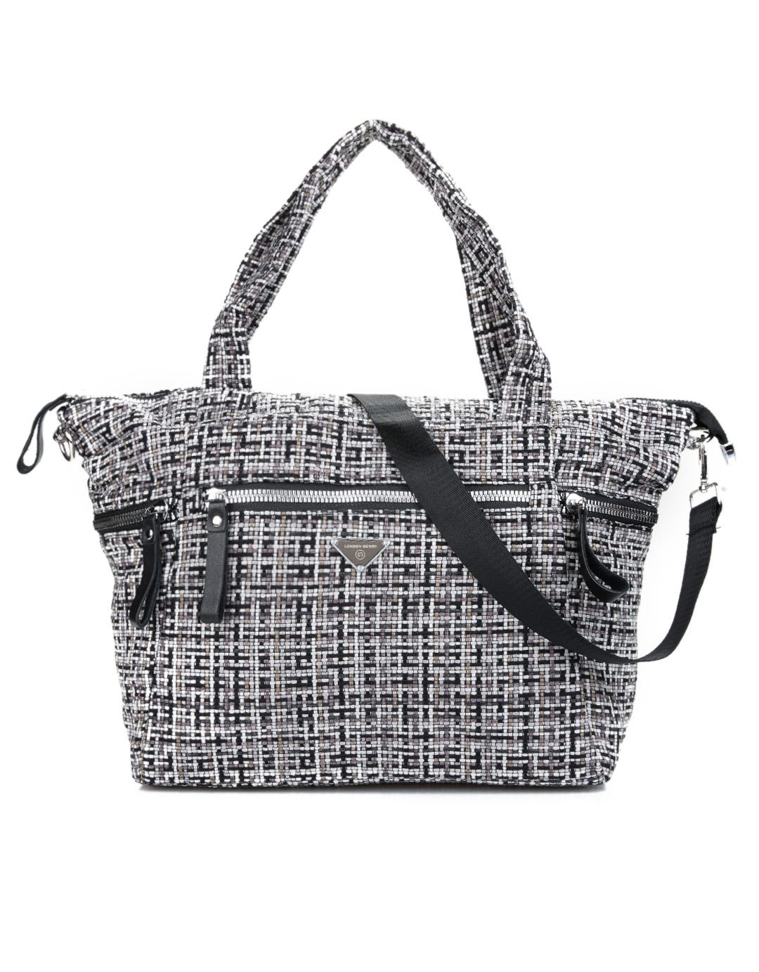 Huer Kumby Printed Durable Nylon Tote Bag