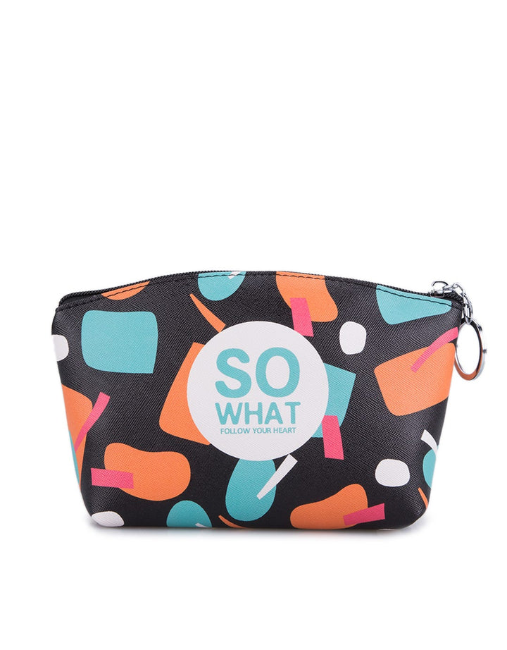 Huer So What Printed Pouch