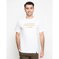 Details of the Men's Don't Think Too Much Printed T-Shirt