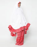 Intresse Flamingo Mukena  Merah
