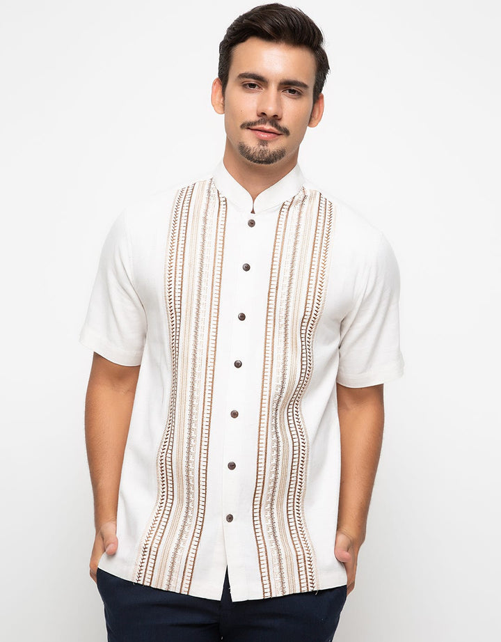 Intresse Almond Bark Short Sleeve Shirt