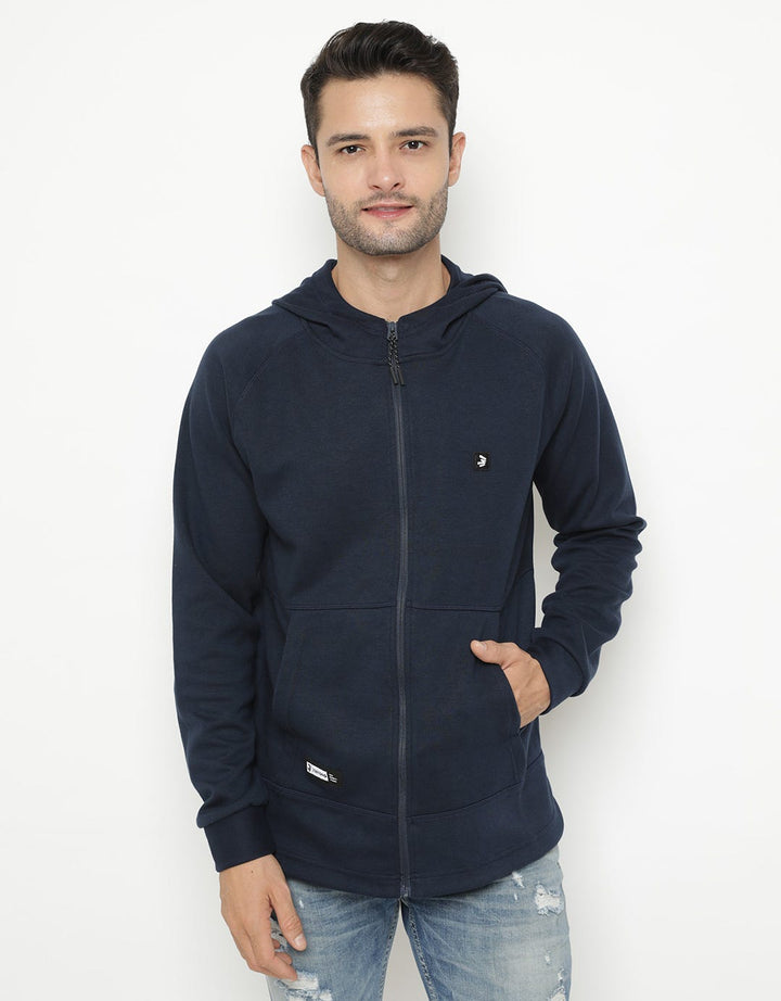 3SECOND Jaket Hoodie Detail Saku Ganda