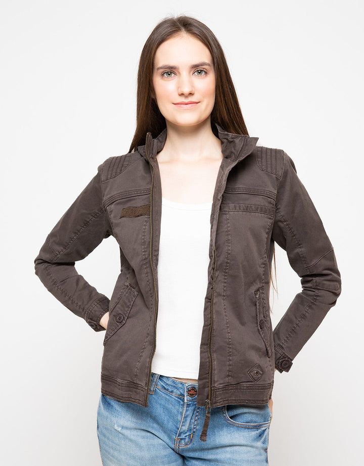 Cardinal Girl Cotton Button Jacket