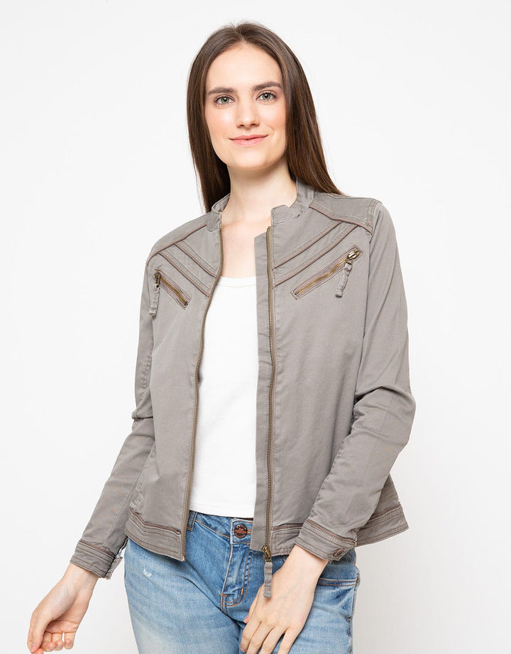 Cardinal Girl Jaket Cotton Stripe