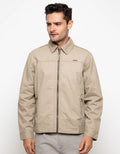 Cardinal Casual Men Cotton Zipper Shirt